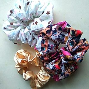 Lol dolls scrunchie set